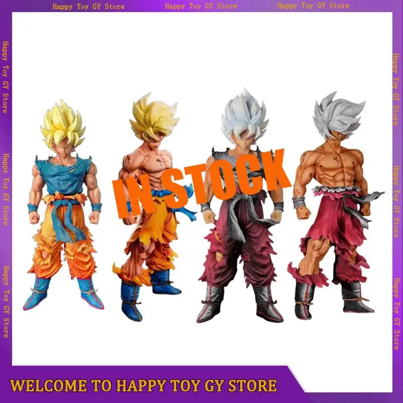 

KO Dragon Ball Son Goku Figure Super Saiyan Action Anime Figures Figurine Goku PVC Model Statue Desktop Statue Collection Toys