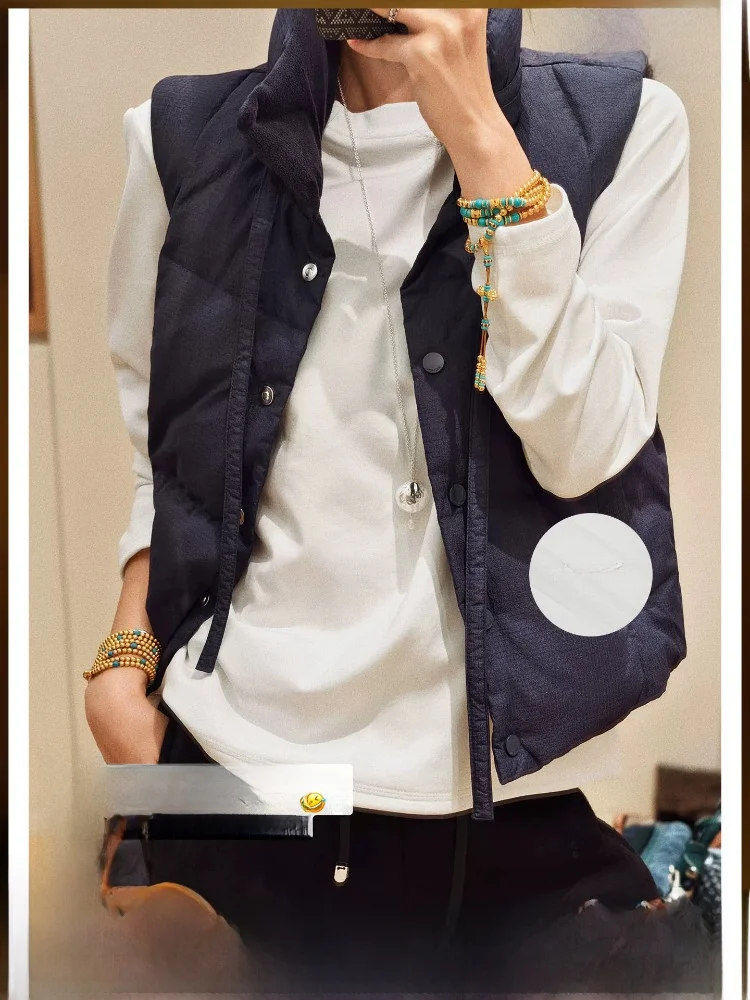 

Meiyang Warm Baby Cotton Blend Long Sleeve T-Shirt Women's Casual Loose Fit round Neck Thickened Lycell Fiber Turtleneck