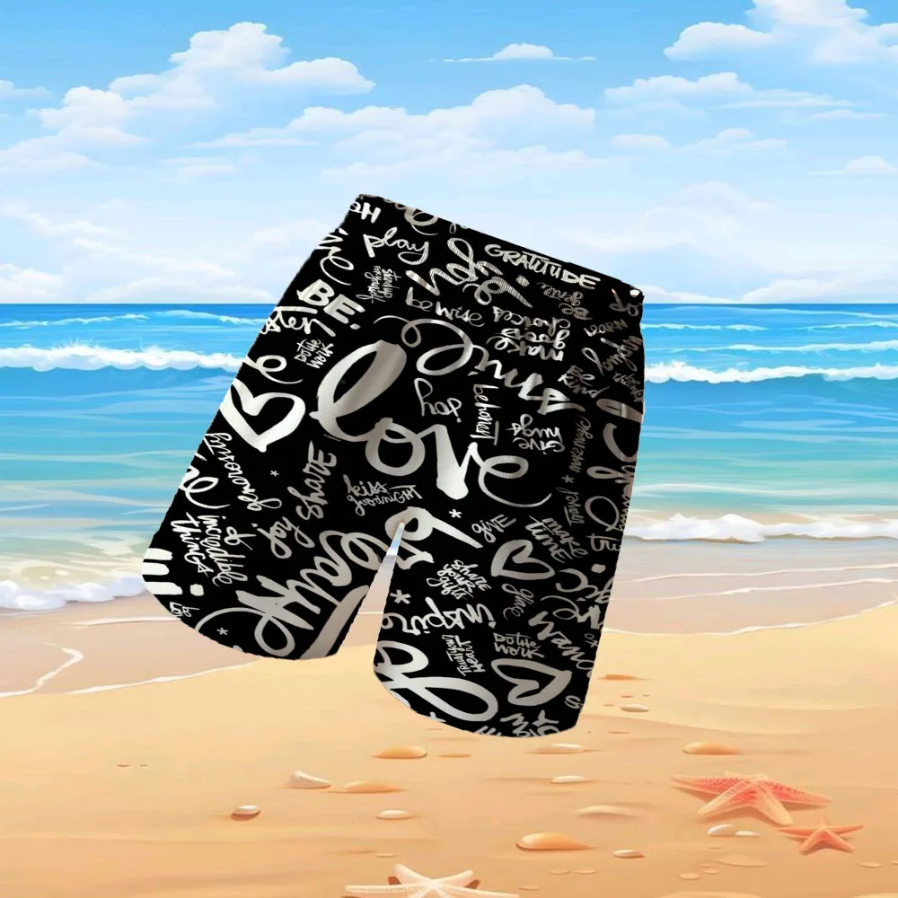 

Пляжные шорты для мужчин, женщин и детей, летние плавки, быстросохнущие удобные легкие шорты для мальчиков и девочек, повседневная летняя мода