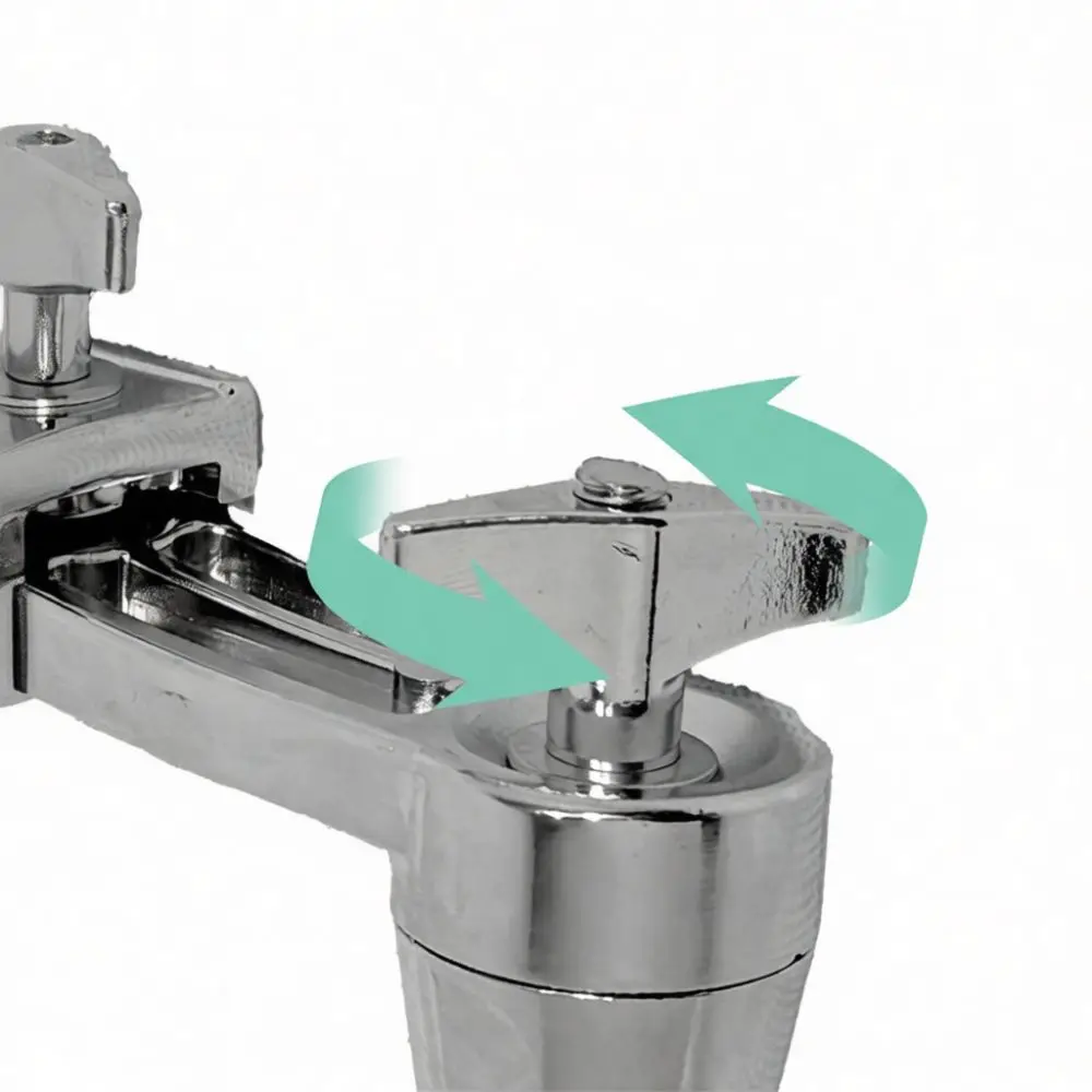 Adjustable Jazz Drum Hardware Extension Clamp Percussion Stand Holder For Splash Cymbal Mounting Cowbell Fixed Accessory