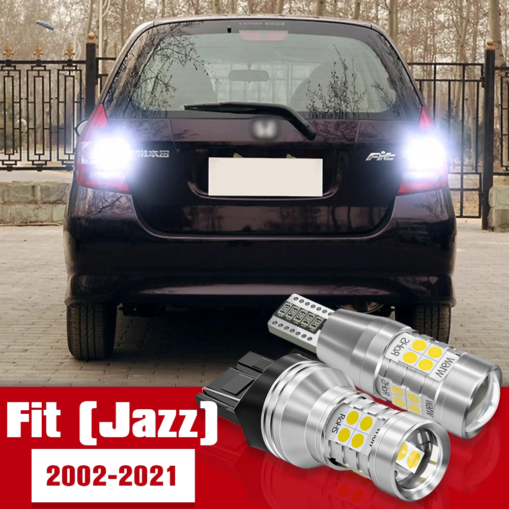 Светодиодные аксессуары, лампа заднего вида для Honda Fit Jazz 2002-2021 2007 2008 2009 2010 2011 2012 2013 2014 2016 2017, 2 шт.