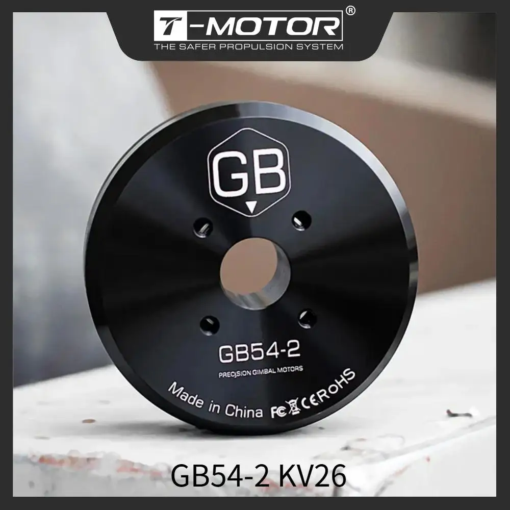 

T-MOTOR GB54-2 KV26 Gimbal Type 3-6S UAV Drone Brushless Motor Lightest Weight Motor For Small Cogging Torque Drone DIY Parts