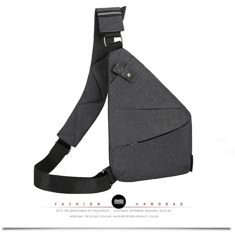 Multi Functional Sports Waist Bag 2025 New Trendy Close Fitting Shoulder Bag Anti-theft Lightweight Close Fitting Chest Bag