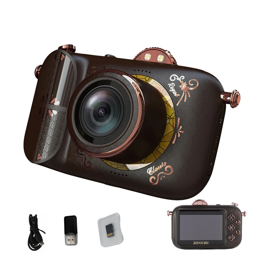 

NVC400 5K HD Digital WIFI SLR Camera Camcorder 50X Zoom 96MP Vintage Camera Outdoor Children Gift Camera