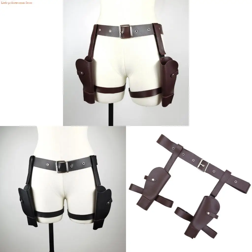 وشاح الحزام الغربي المتين F92D مع تصميم مشبك كلاسيكي مريح للارتداء اليومي من البولي يوريثان #1