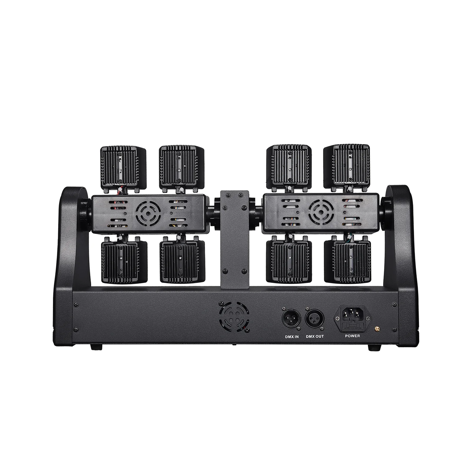 8x10W RGBW Spider Moving Head Beam Light With Magic Ball RG Laser DMX512 Strobe Effect Light For Disco Party Club Bar Wedding