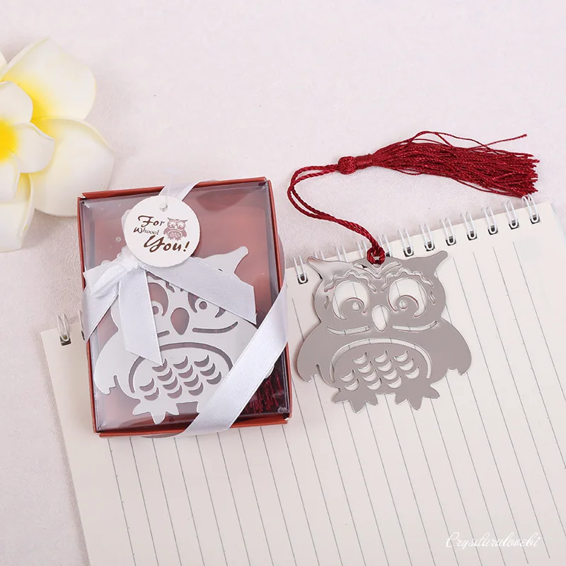 10pcs Chic Adorable Owl Bookmarks Notepad Bookmark Memo Stationery Book Tags Student Supplies