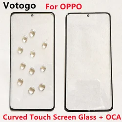 Replace Front Touch Screen Glass + OCA For OPPO Find X2 X3 X5 X6 N N2 Reno 3 4 5 6 7 8 9 10 Pro Plus 5G Outer LCD Display Lens