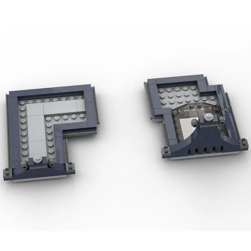 945PCS MOC- 203039   모듈 형 장난감 및 식료품 점 새로운 도시 뜨거운 판매 스트리트 뷰 MOC 빌딩 블록 DIY 크리 에이 티브 아이디어 어린이 장난감