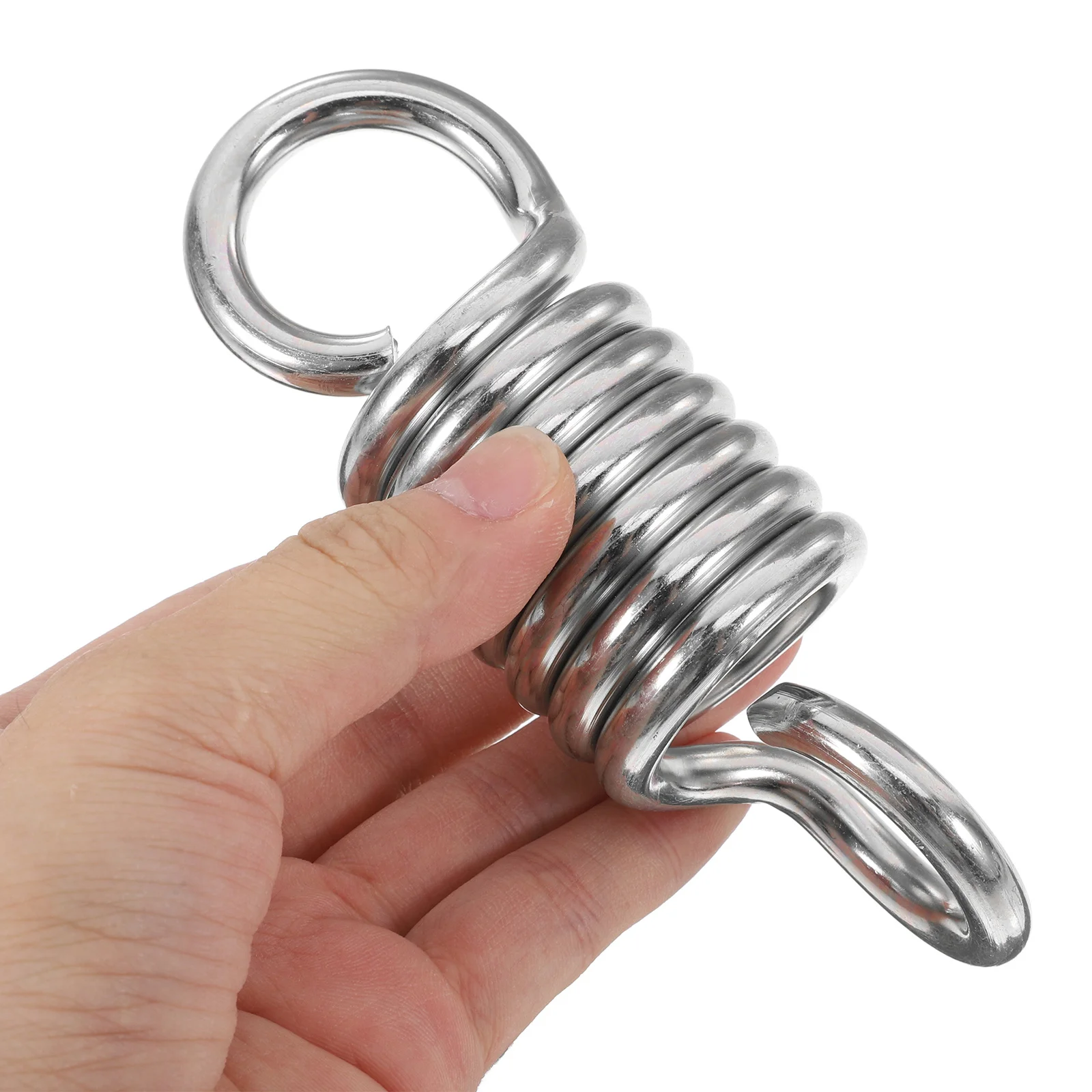 2Pcs Swing Chair Spring Replacement Metal Hammock Hanging Supplies Durable Easy Installation Spring for Egg Chair