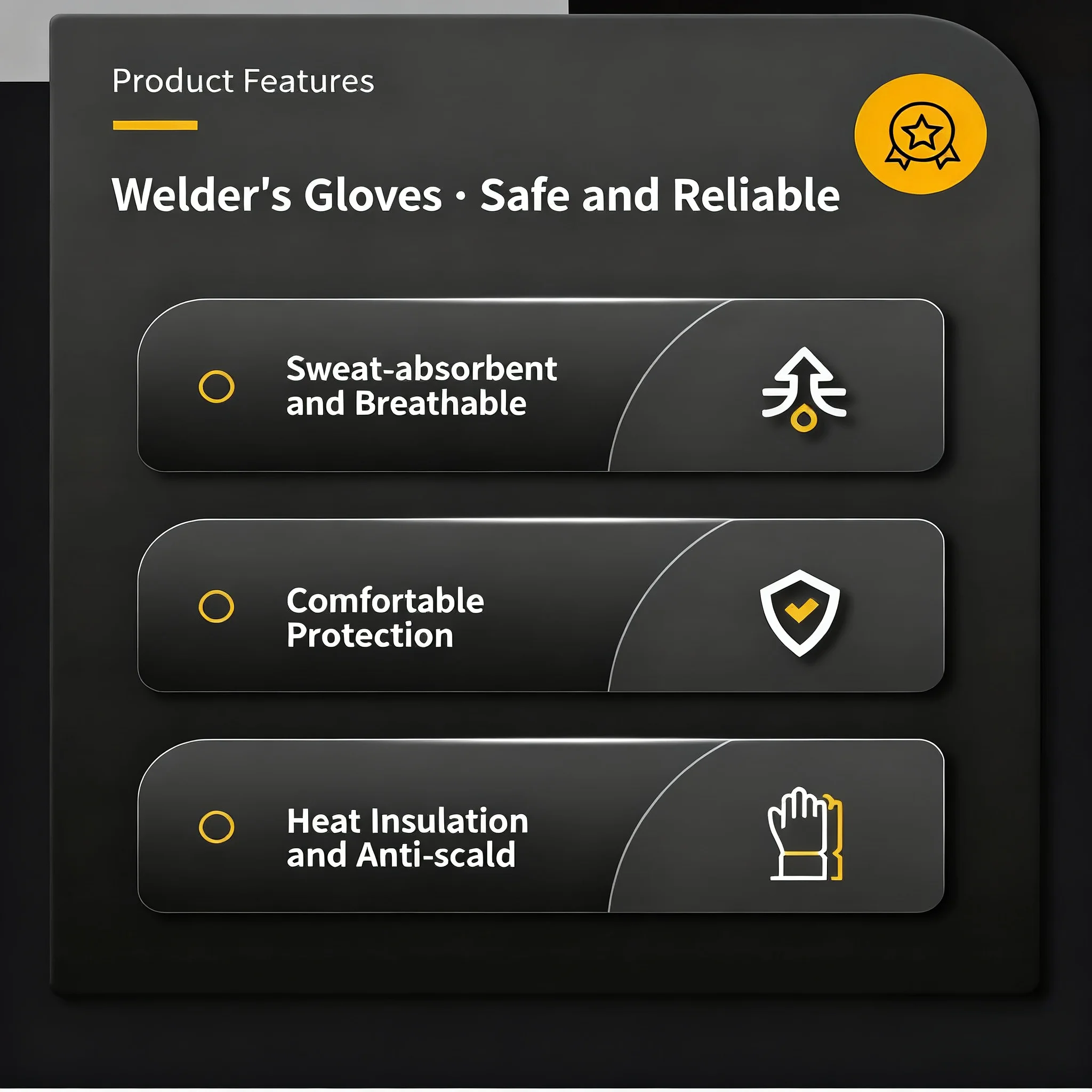 ถุงมือหนังยาวนุ่ม 1 คู่ สำหรับงานเชื่อม ทนทานต่อไฟฟ้าอาร์ค เตาเผา ป้องกันแรงงาน อุตสาหกรรม อุปกรณ์ป้องกันหนา