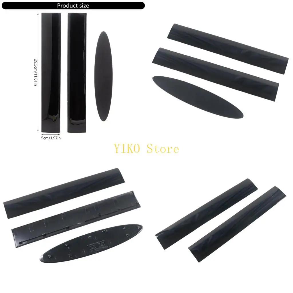 K32C Scratch Resistant ABS Consoles Side Covers Ergonomic Replacement Shell for Game 