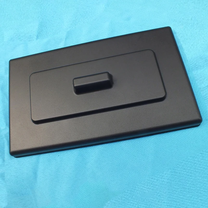 Высококачественная машина для мороженого Smiling Boy, верхняя крышка бункера, черная пластиковая прямоугольная крышка, детали машины для мороженого Ocean Power