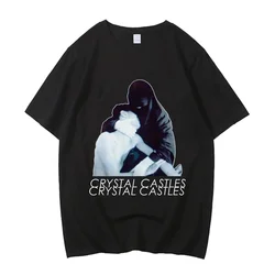 Crystal Castles Cotton High Quality EU Size top funny streetwear comic men Tee y2k graphic harajuku unisex clothing