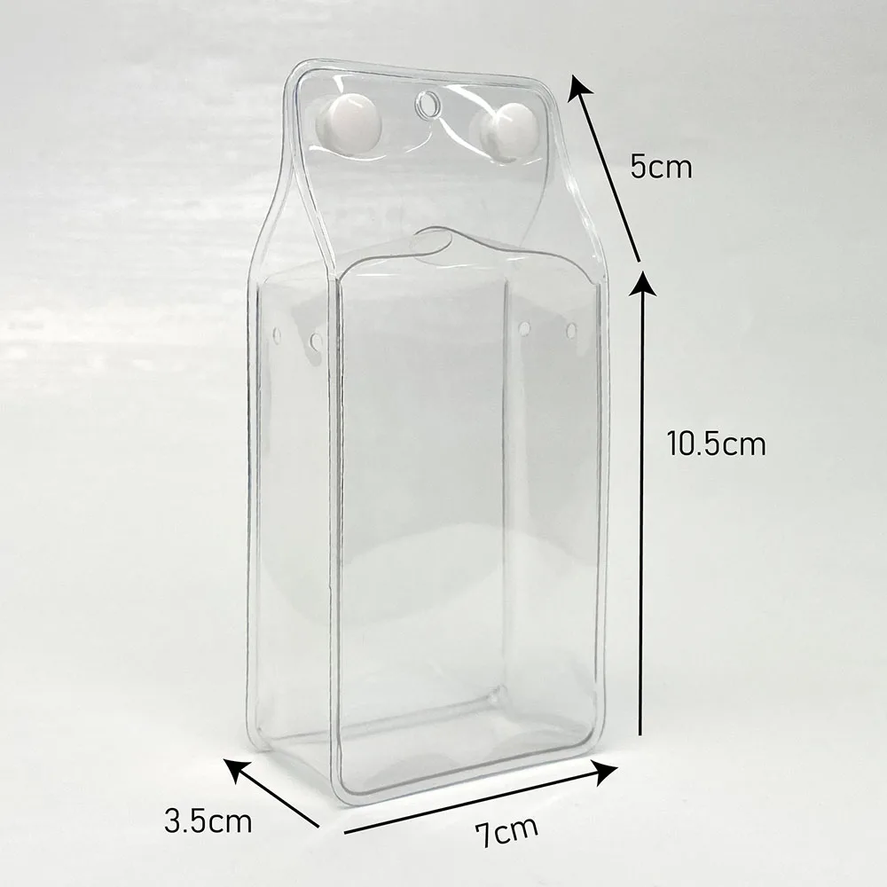 حقيبة عرض لـ Labubu 4.0 The Monsters Pin لسلسلة الحب حقيبة واقية شفافة لملحقات Labubu V4 #5