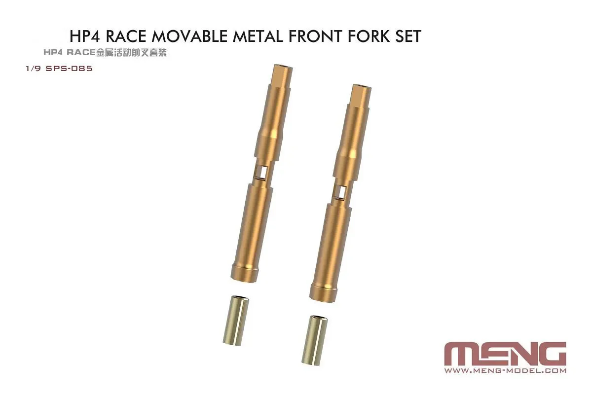 MENG upgrade SPS085 HP4 RACE motorcycle metal front fork set 1/9