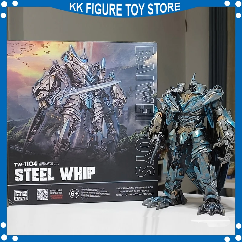 

BAIWEI Transformation TW-1104 TW1104 Strafe Robot Swoop Alloy Edition Movie 4 аниме Фигурка Модель динобота игрушки 27 см