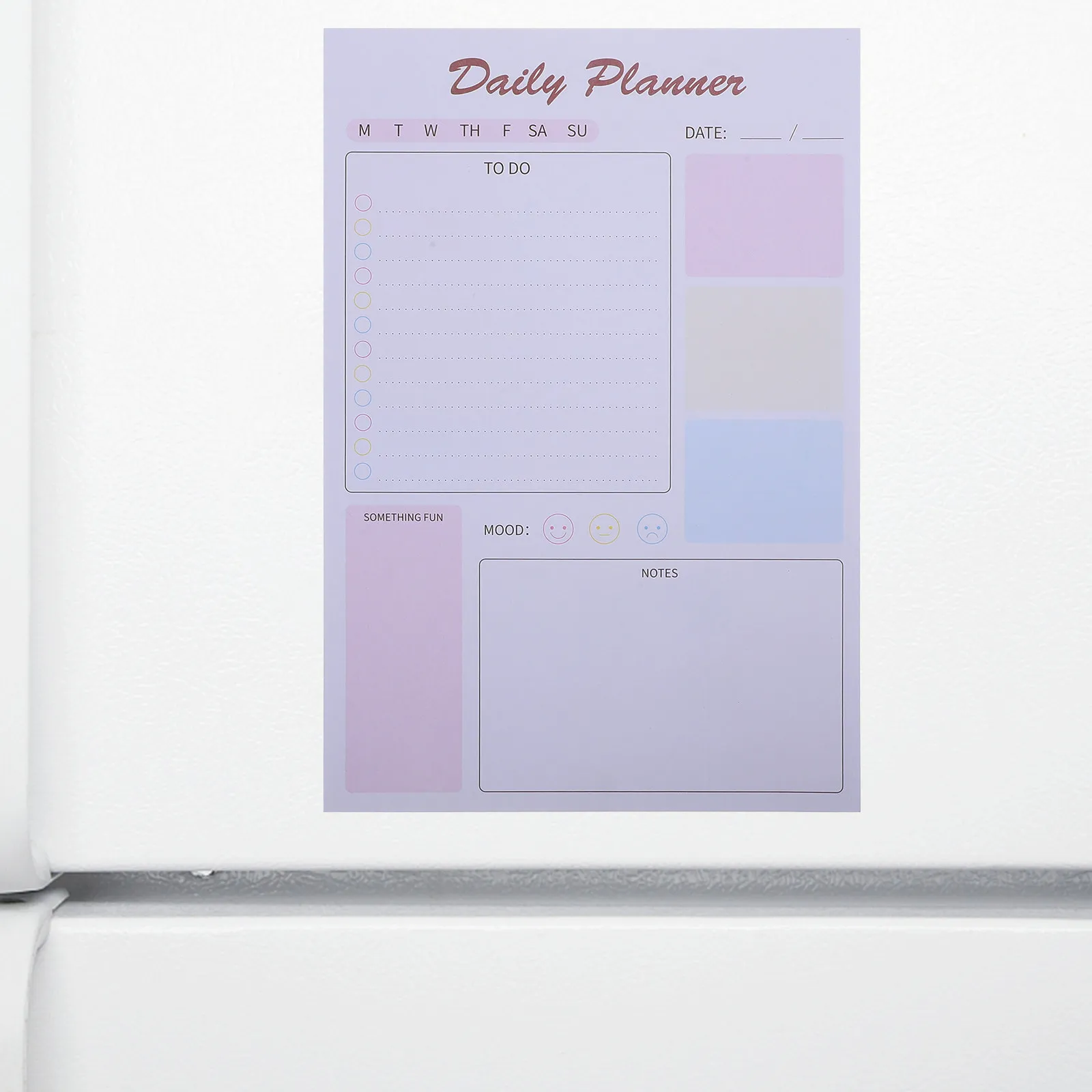 Magnetic Daily Planner Notepad Small Planner Notepad Portable Note Pads for Home Office and Travel Practical Design