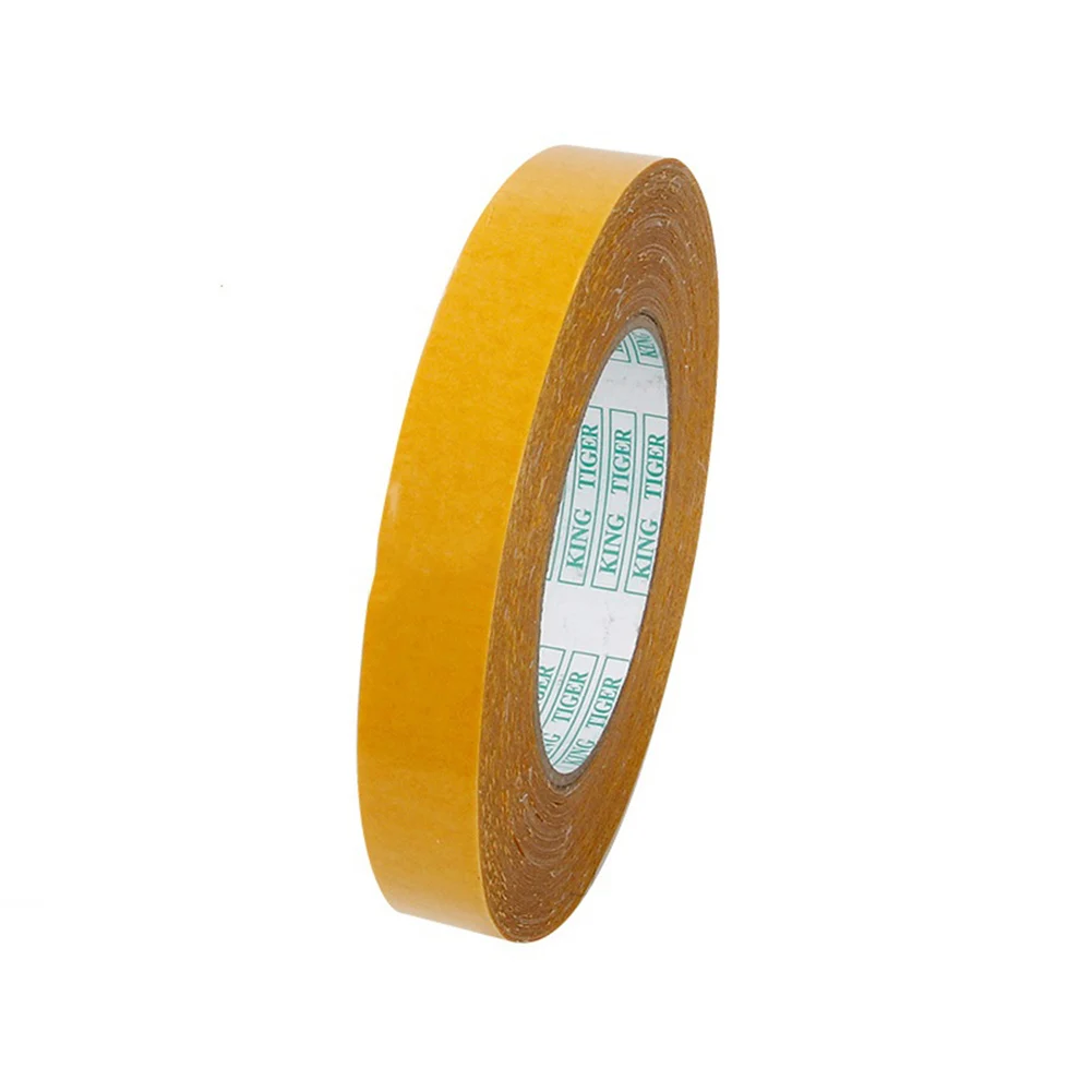 Double Sided Carpet Tape Mesh 5 Meters Long Waterproof and Temperature Resistant for Secure Flooring Applications