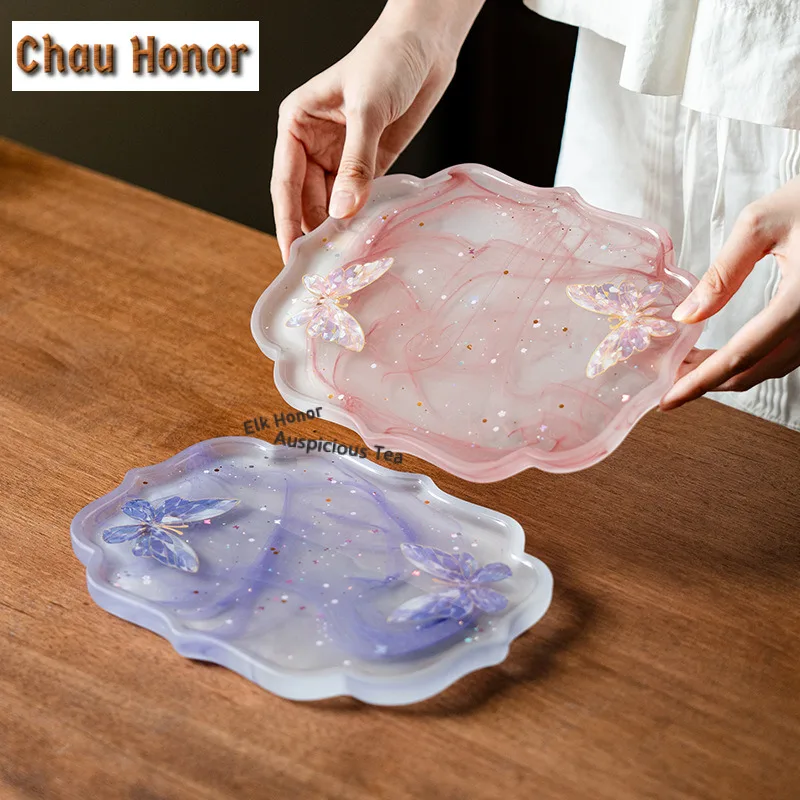 

Хрустальный горшок-бабочка, держатель на подшипнике, кофейная чашка, сервировочные подносы для десерта, стол для замачивания, поднос для чая, подставки, китайский чайный сервиз, ремесло