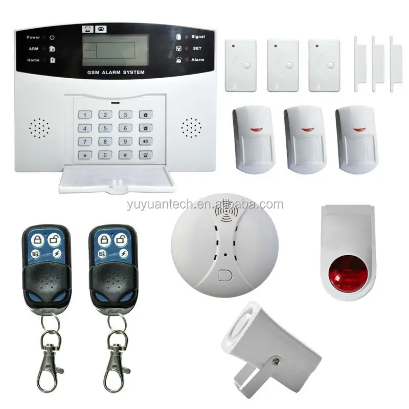 Danmini alarma GSM inalámbrica para el hogar, Detector de alarma PIR, alarmas antirrobo, compatible con OEM y ODM