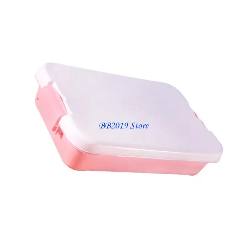 Q0KB Stackable Sand Tray Sensory Bin Sand Toy Container Box For Organizing Beach Toy