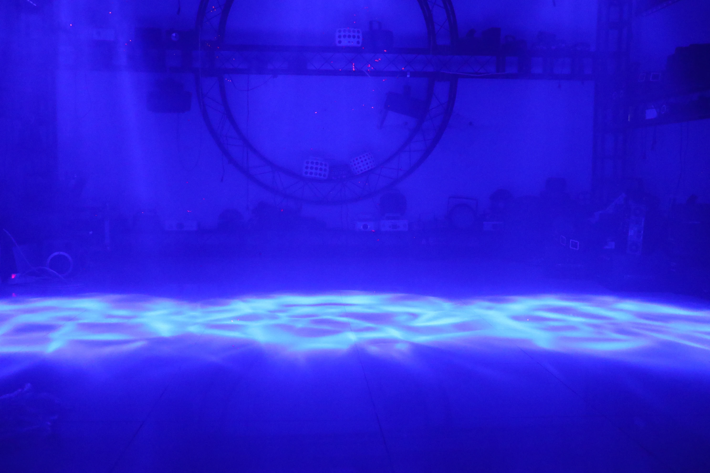 Fireions 6-in-1 with Remote Control 45W Stage Light Laser Pattern Magic Ball Effect Light DMX Self Propelled Disco Light