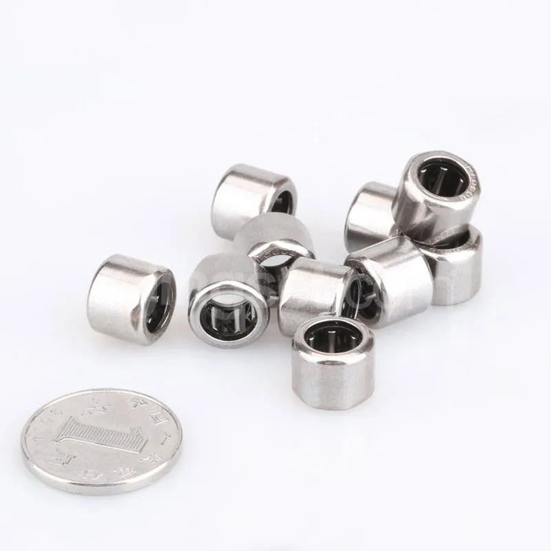 10Pcs HF0306 HF0406 HF0608 HF0612 EWC0608 One way needle roller bearing 3*6.5*6mm 4*8*6mm 6*10*8mm 6*10*12mm