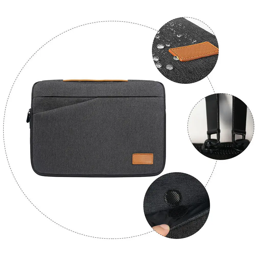 

1Pcs Premium Polyester Laptop Carrying Bag for Pro 13 14 16 Inch Lightweight Scratch-Proof Business Tote Tablet