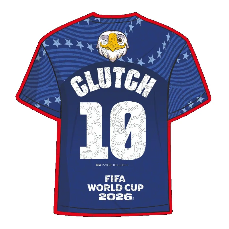 

Деревянный пазл-головоломка "CLUTCH Jersey Puzzle" с дизайном Чемпионата мира, развивающая игрушка-головоломка, декор для дома и коллекция для любителей футбола