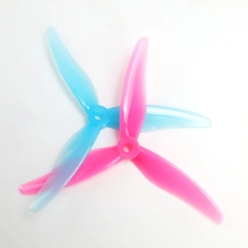 2 pairs Gemfan Hurricane 51477 5.1X4.77X3 3 blades PC fan for RC FPV race freestyle 5 inch drone replacement DIY parts