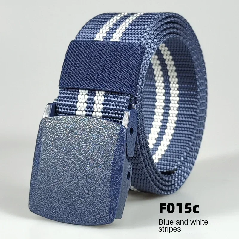 Red Automatic Buckle Nylon Tactical Belt