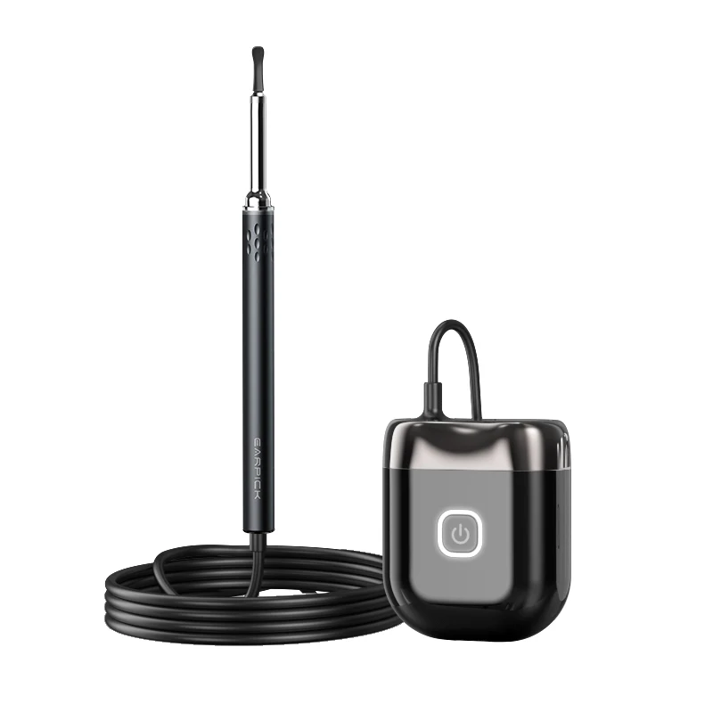 SUNUO Q8 Earwax Remover Otoscope Rechargeable Visual Wireless Smart 0.3MP 1M Line Length with 6psc LED Lights