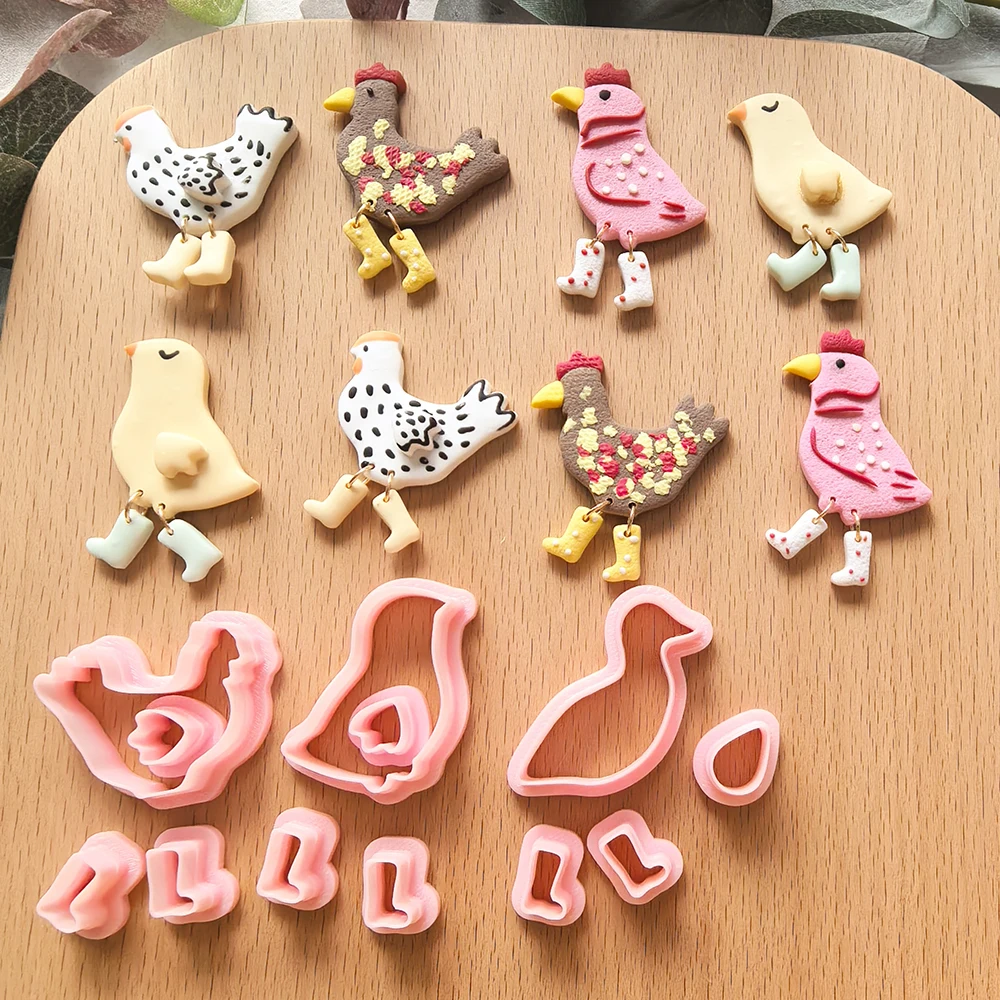 Cartoon Chick Shape…