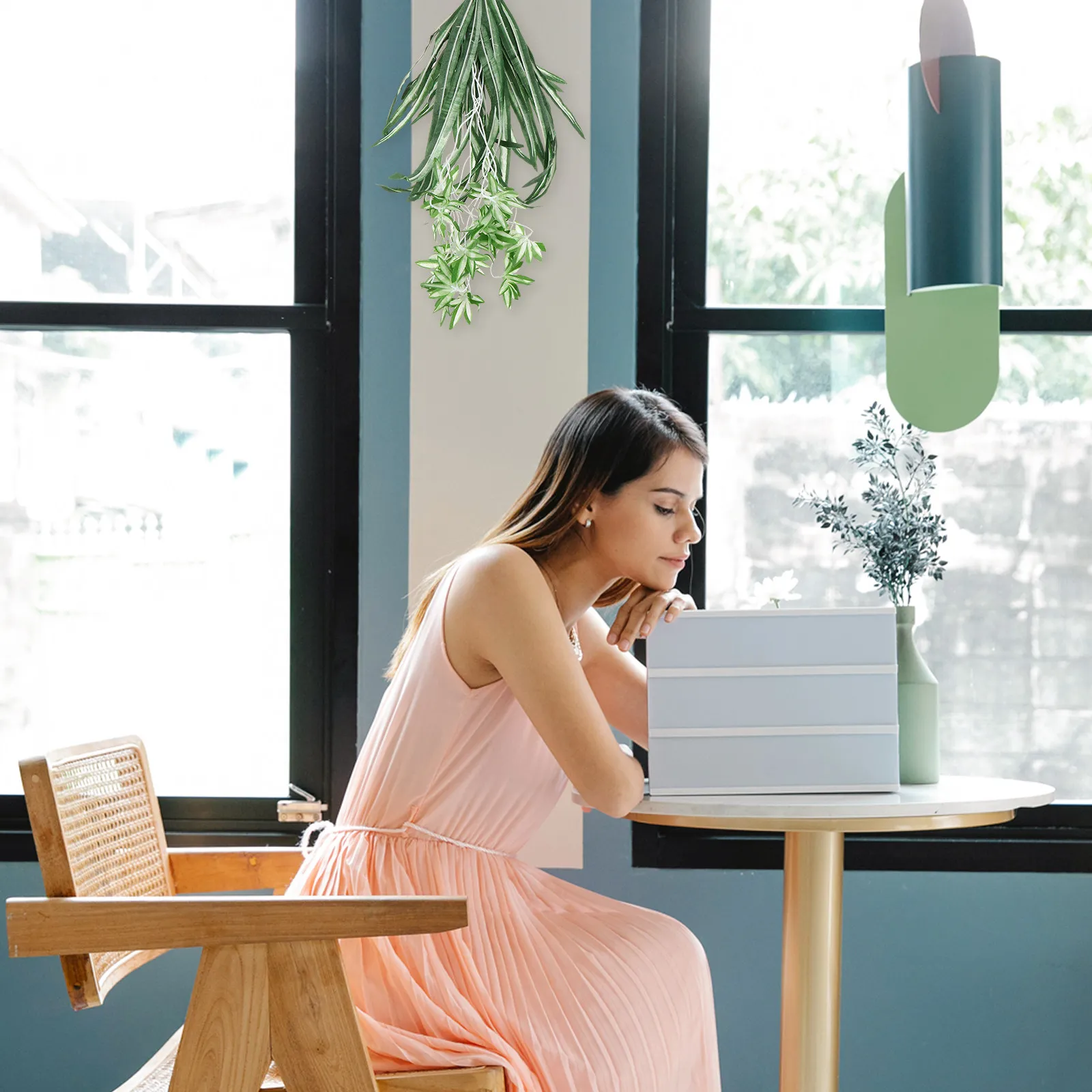 ต้นคลอโรฟิทัมประดิษฐ์แบบแขวน – - Spider Plant Hanging บทวิจารณ์และราคา