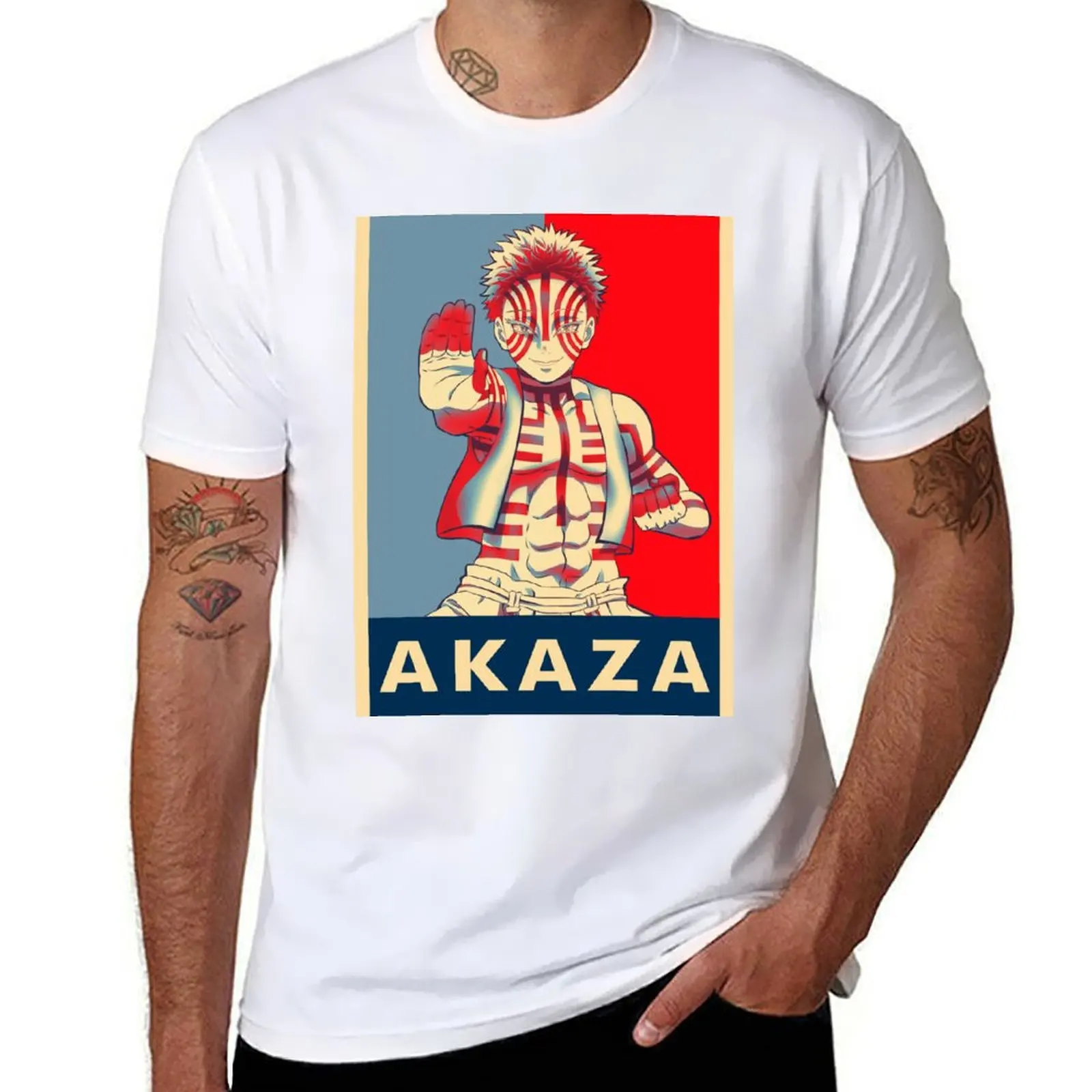 

AKAZA T-Shirt man t shirt luxury t shirts for man pack cotton T-Shirt