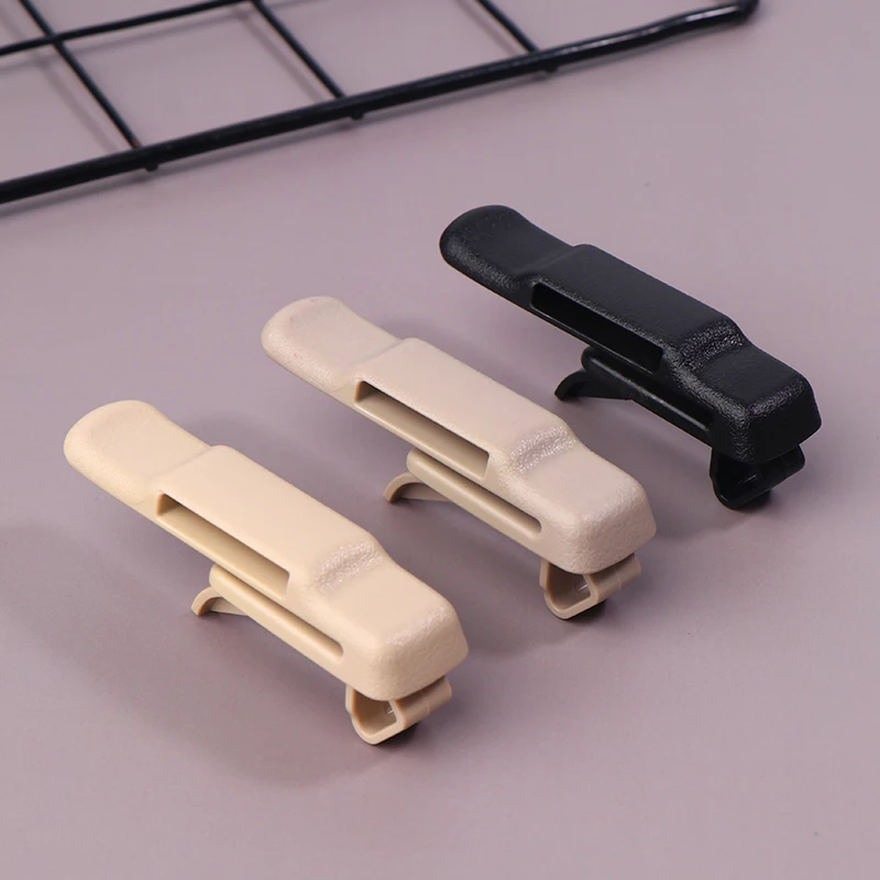 1Pc Rear Seat Belt Fixing Buckle Clip Seat Belt Clip Buckle For 73371-58010 Plastic Belt Holder Car Accessories