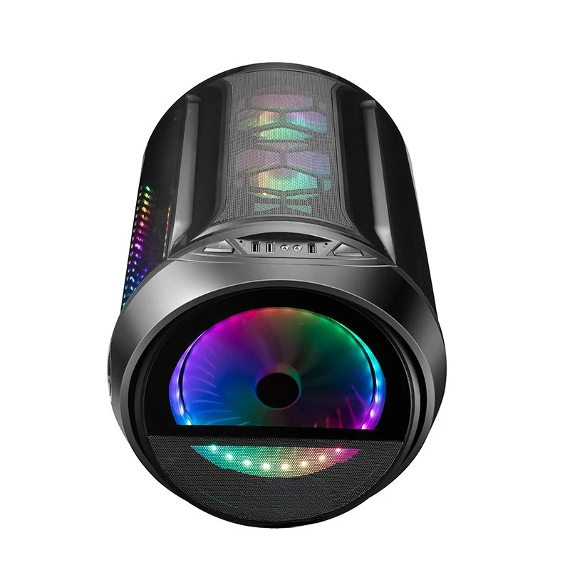 Vitality-Chassis MATX verschiedene runde, horizontale Computer-Hostbox, Panorama-Seitenpenetration