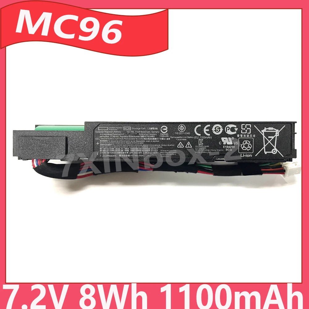 

MC96 878643-001 7.2V 8Wh 1100mAh For HP Smart Array P840 P440 P840AR P440AR Series 815983-001 871264-001 786761-001 750450-001