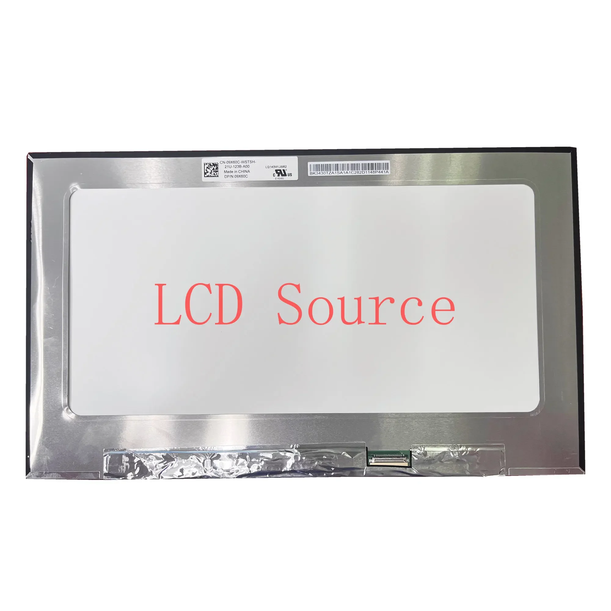 LQ140M1JW62 NV140FHM-N4T\N4N\N6L\N140HCE-ET2\N140HCA-E5B/E5C LP140WFA-SPM1 Panel 1920*1080 Non-Touch 14.0'' Laptop LCD Screen