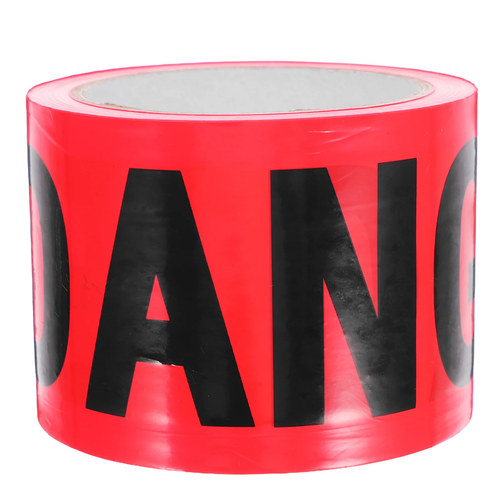

100M Danger Isolation Tape Red Non-Adhesive Warning Barrier For Construction Accident Sites Hazard Safety Waterproof Durable