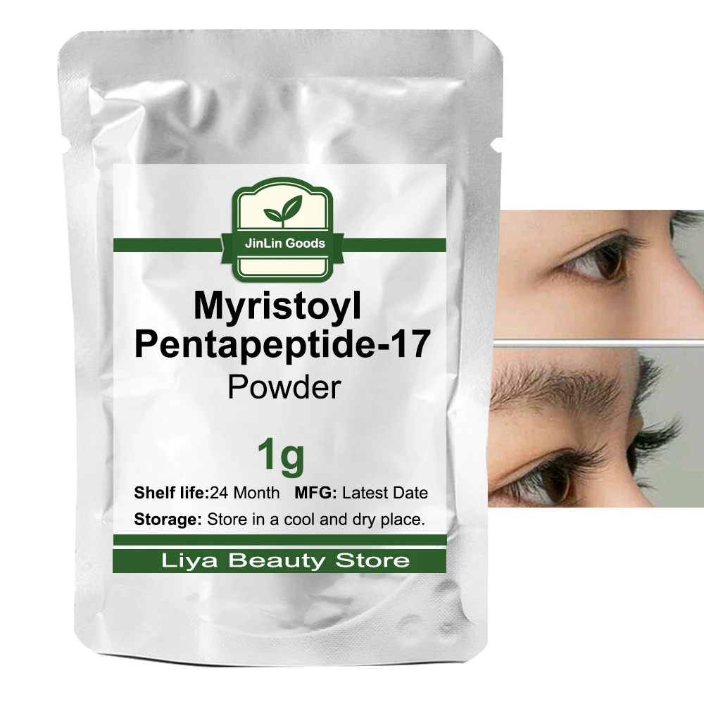 

Hot Selling Myristoyl Pentapeptide-17 Powder For Skin Care Promote Eyelash Growth Cosmetic Raw Material