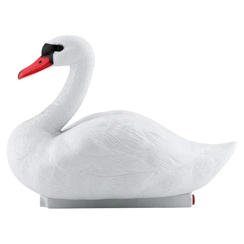 Swan Decoys, Floating Plastic Swan, White Swan Statue Decoration Pet Decoys, Simulation Swan Decoys, White Swan Statue