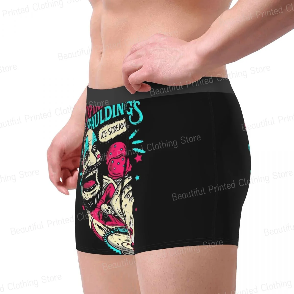 Captain Spaulding Men Boxer Briefs Underwear Highly Breathable Top Quality Gift Idea