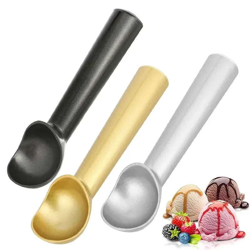 Professional Ice Cream Scoop Heavy Duty  Aluminum Alloy Ice Cream Scooper Nonstick Ice-Cream Spade Dishwasher Safe