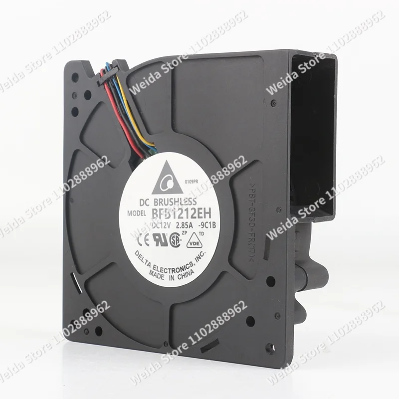 Delta BFB1212EH 5V 24V 48V DC 12V 2.85A Turbine centrifugal double ball bearing blower EC 12032 120X120X32MM 12CM cooling fan