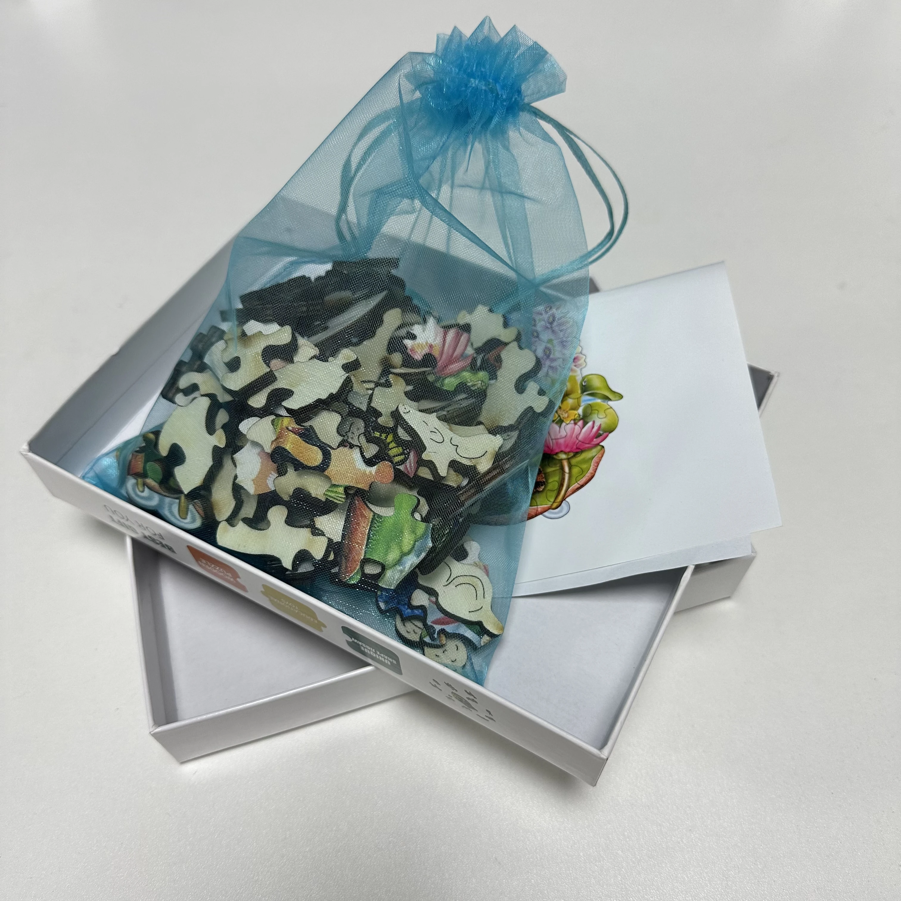 Unique Shape Wooden Flamingo Puzzle, Brinquedos de arte, Jogos para família, Decoração do lar, Brinquedo educativo para crianças, Presente