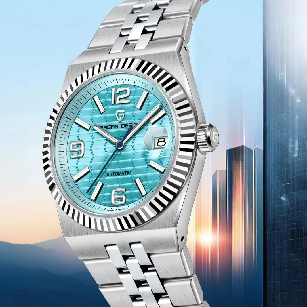 

Мужские часы PAGANI DESIGN 2026, автоматические, с сапфировым стеклом AR, механические, в подарочной коробке.