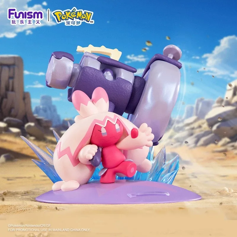 Pokemon Anime Action Figures TINK ATON GHOLDENGO Original Home Desktop Collection Model Ornaments Holiday Gifts Children's Toys