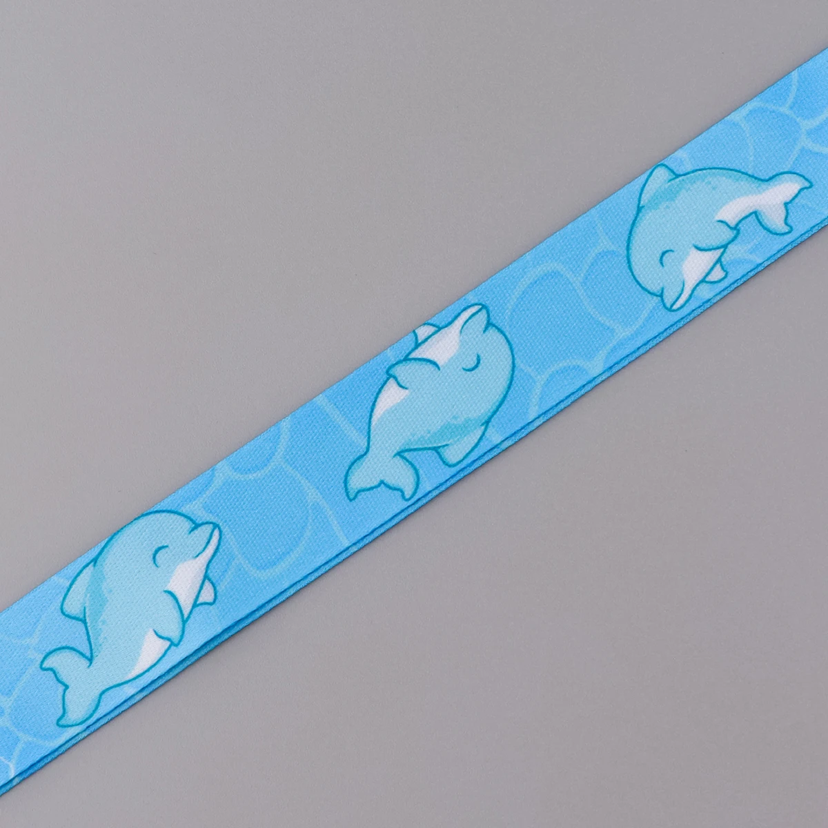 Cute Dolphin Blue Lanyard para celular Camera Keys Cord Chain Cartoon Lanyard Keychain Keycord Hanging Rope